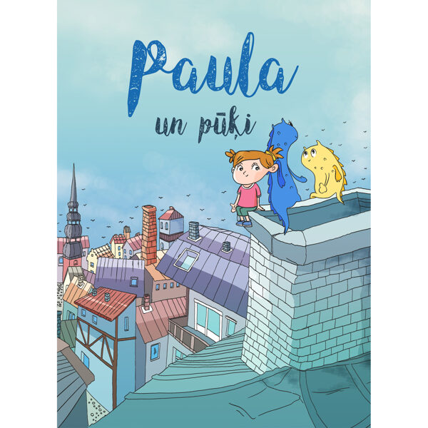 Jauka grāmata par pūķiem (meitenei)