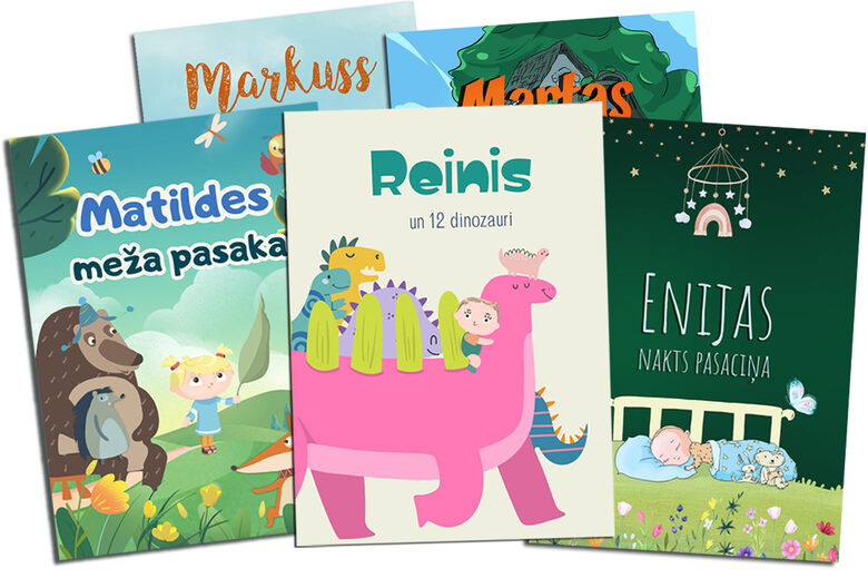 Personalizētās grāmatas katram bērnam - miobooks.lv